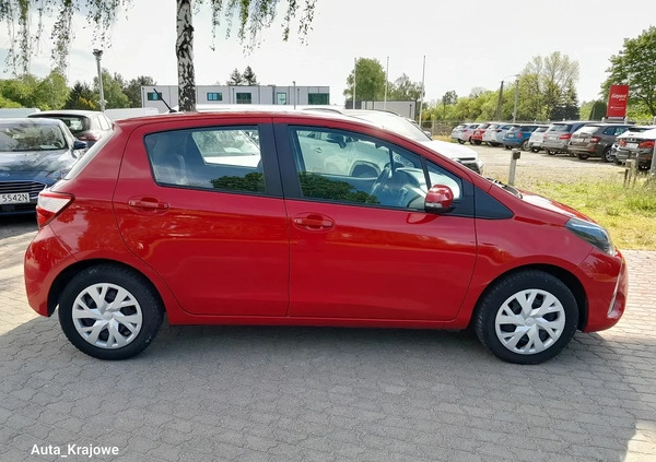 Toyota Yaris cena 54900 przebieg: 70000, rok produkcji 2019 z Krzeszowice małe 497